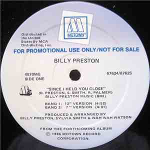 Billy Preston - Since I Held You Close download free