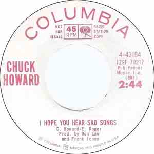 Chuck Howard  - I Hope You Hear Sad Songs download free