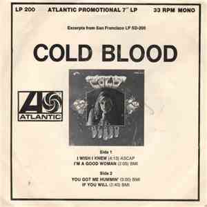 Cold Blood - I Wish I Knew download mp3 flac