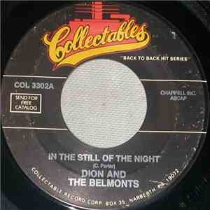 Dion & The Belmonts - In The Still Of The Night / I Can't Go On (Rosalie) download free