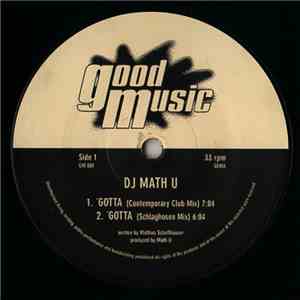 DJ Math U - 'Gotta / Confidence download free