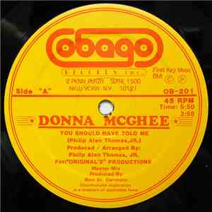 Donna McGhee - You Should Have Told Me download free