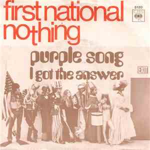 First National Nothing - Purple Song / I Got The Answer download free
