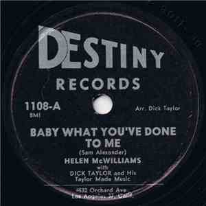 Helen McWilliams - Baby What You've Done To Me / Longing For You download free