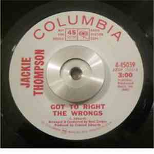 Jackie Thompson - Fool On The Hill / Got To Right The Wrongs download free