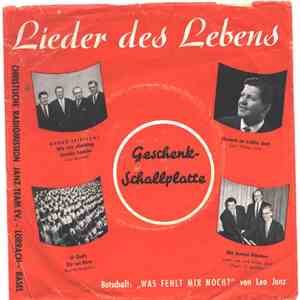 Janz-Quartett, Hildor Janz, Ruhrfeldzugschor, Leo Und Hildor Janz, H. Braaten - Lieder Des Lebens download free