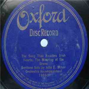 John E. Meyer - The Song That Reaches Irish Hearts, The Wearing Of The Green download free