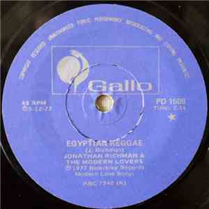 Jonathan Richman & The Modern Lovers - Egyptian Reggae download free