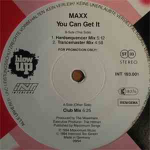Maxx - You Can Get It download free