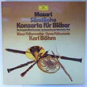Mozart, Wiener Philharmoniker, Karl Böhm - Sämtliche Konzerte Für Bläser / The Complete Wind Concertos / Les Concertos Pour Instruments à Vent download free