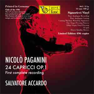 Nicolò Paganini - Salvatore Accardo - 24 Capricci Op. 1 download free