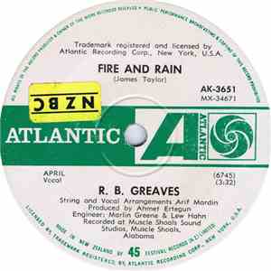 R.B. Greaves - Fire & Rain download free