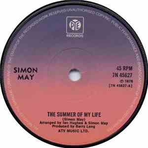Simon May - The Summer Of My Life download mp3 flac