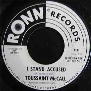 Toussaint McCall - I Stand Accused download free