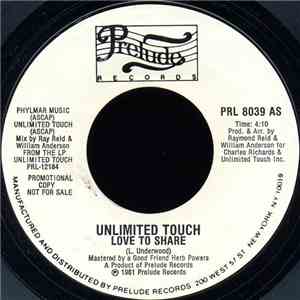 Unlimited Touch - Love To Share download mp3 flac